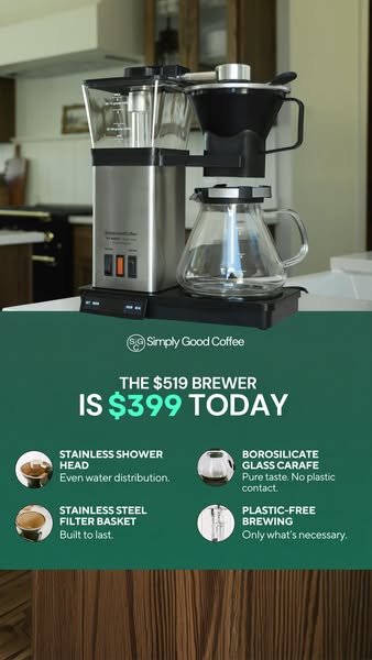 Simply Good Coffee ad: It's Prime Savings Time!