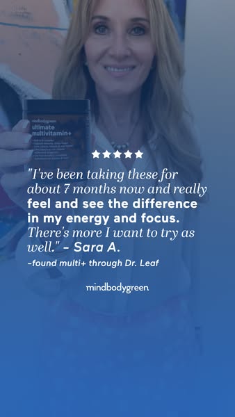 mindbodygreen ad: Like 8 supplements in 2 capsules.*