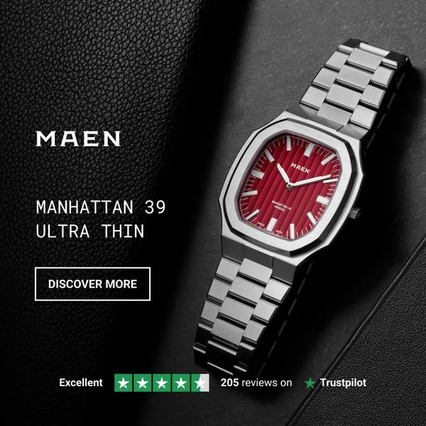 Maen ad: Manhattan 39 Ultra-Thin