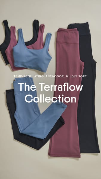 Free Fly Apparel ad: The Terraflow Collection