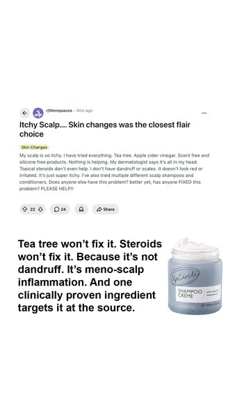 UpCircle ad: Not Dandruff? It’s Inflammation 😱