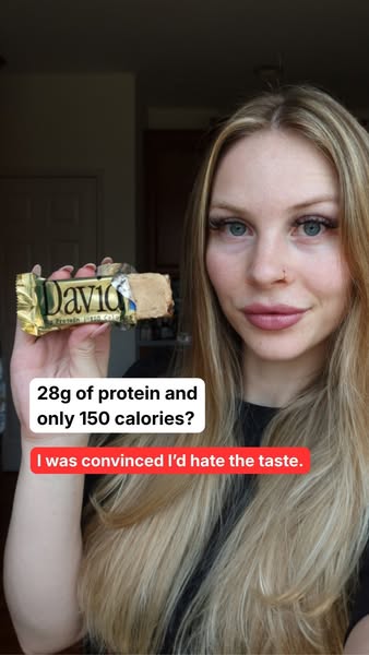 David Protein ad: A Protein Bar Doesn't Taste Like Drywall