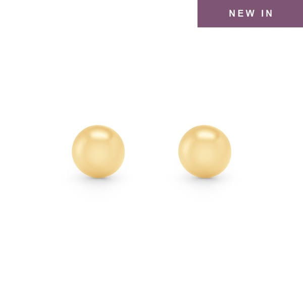 Beaverbrooks the Jewellers ad: Sterling Silver 9ct Yellow Gold 9.5mm Bonded Stud Earrings