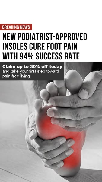 OrthoFlexx ad: Insoles For Alignment And Stability