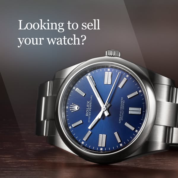 Watchfinder ad: Sell your watch, hassle-free