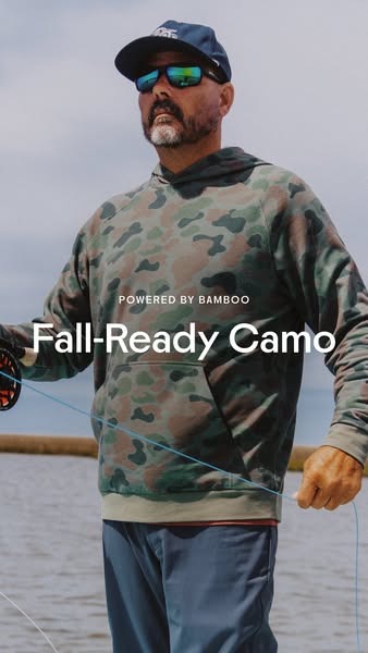 Free Fly Apparel ad: The Bamboo Lightweight Fleece Hoodie