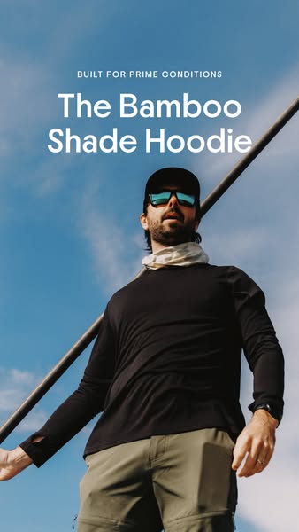 Free Fly Apparel ad: The Bamboo Shade Hoodie