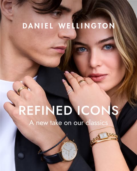 Daniel Wellington ad: Discover Your New Piece