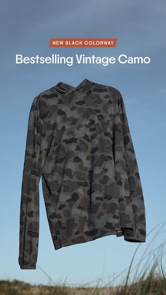 Free Fly Apparel ad: NEW: Vintage Camo Black