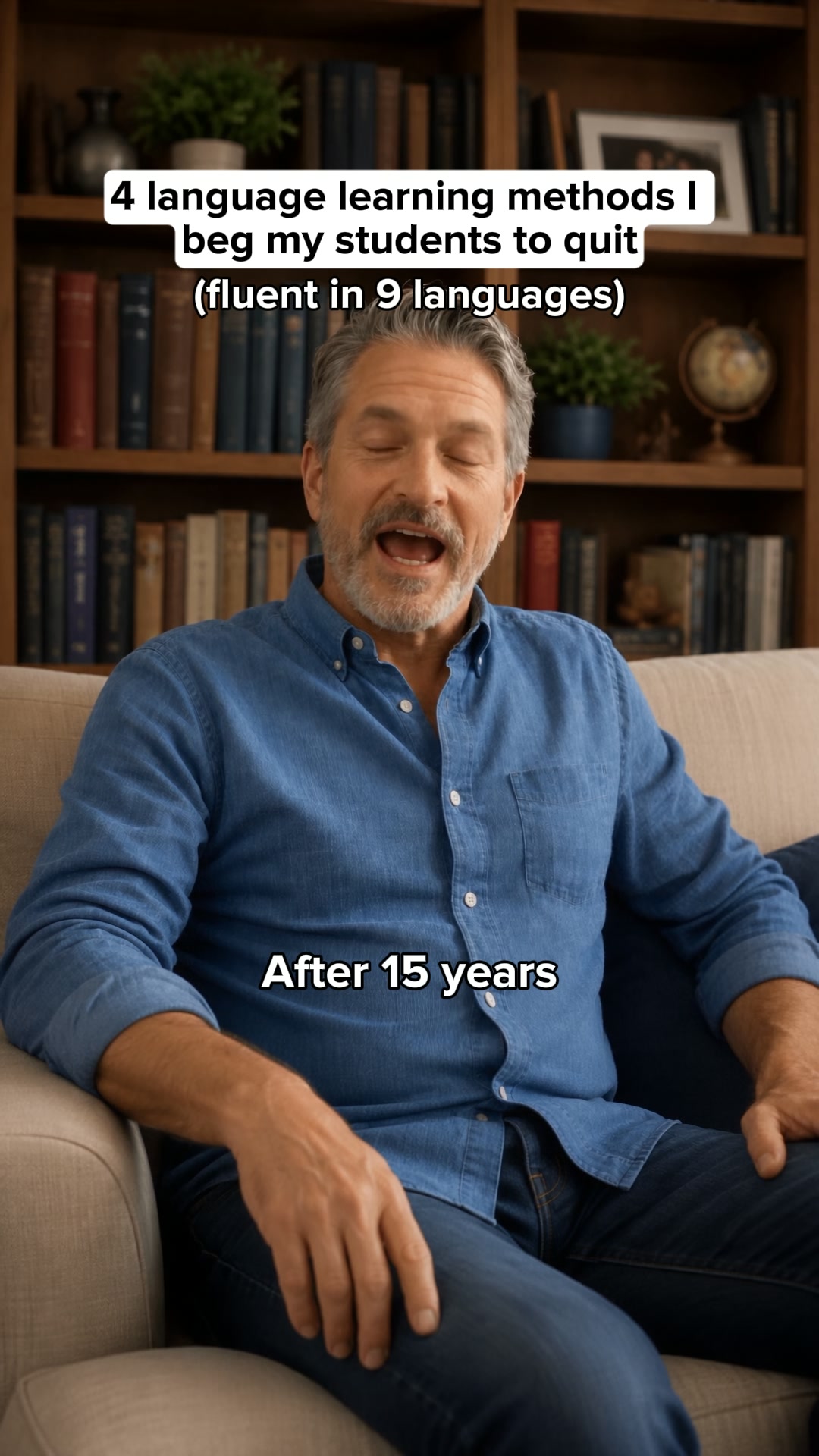Jumpspeak ad: From Zero To Bilingual In 90 Days.