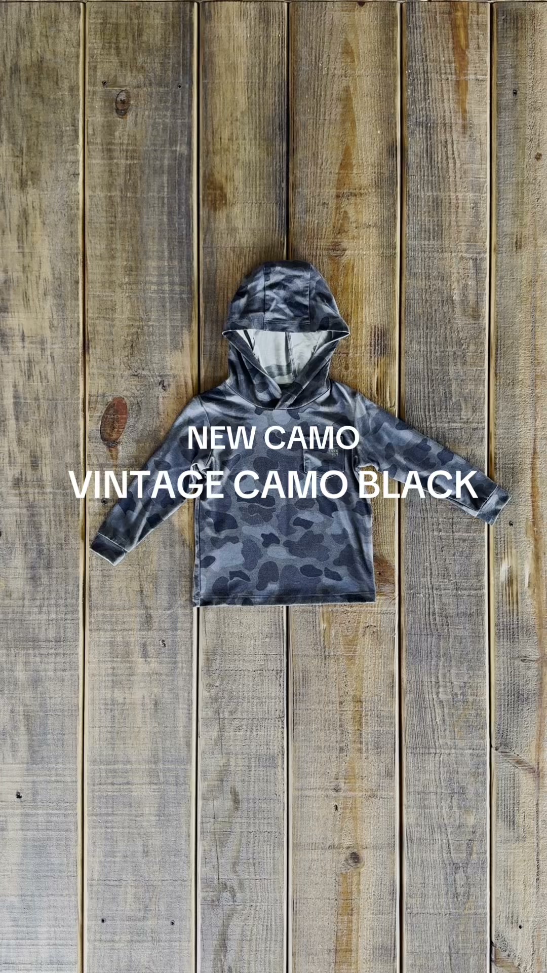 Free Fly Apparel ad: Vintage Camo Black