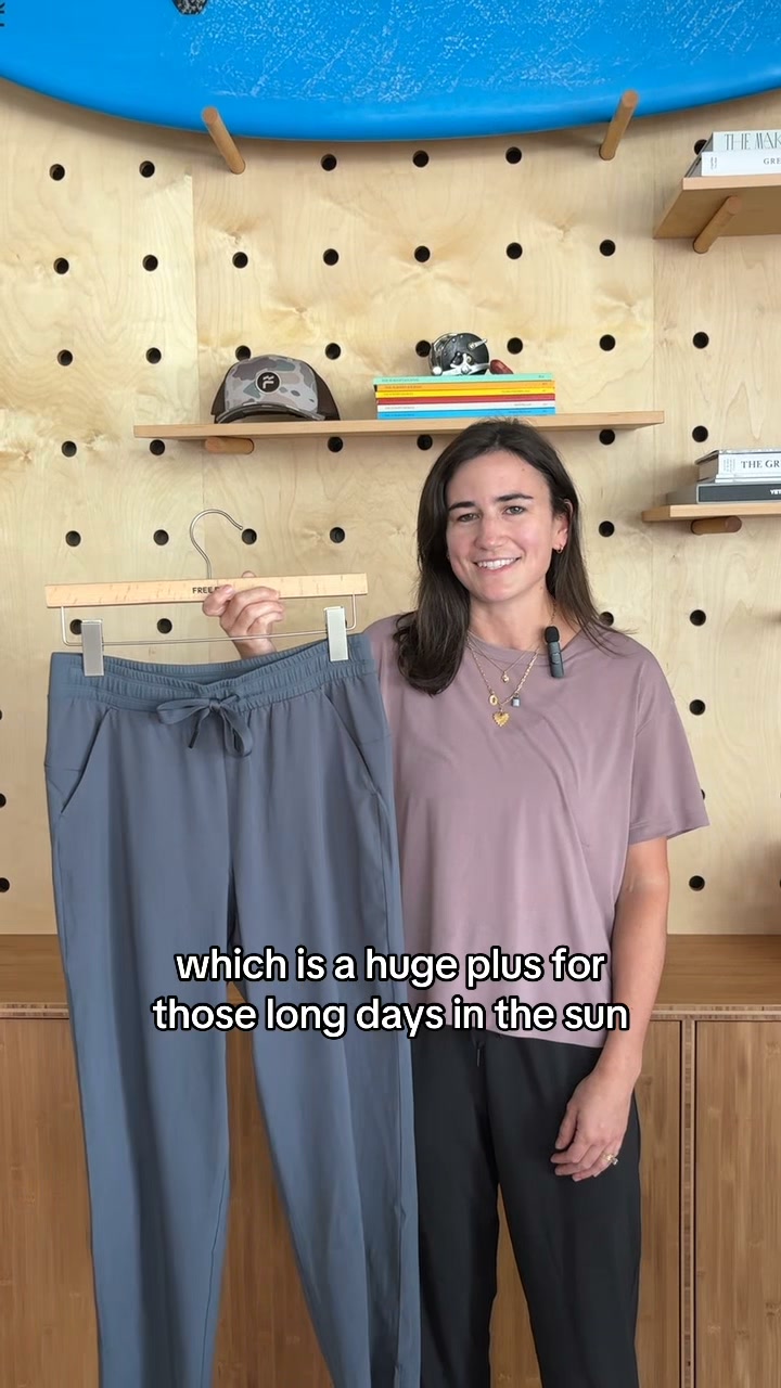 Free Fly Apparel ad: Our #1 bestselling women’s style, the featherweight Breeze Drift Pant features a quick-dry construction and a clean, tapered-leg silhouette.