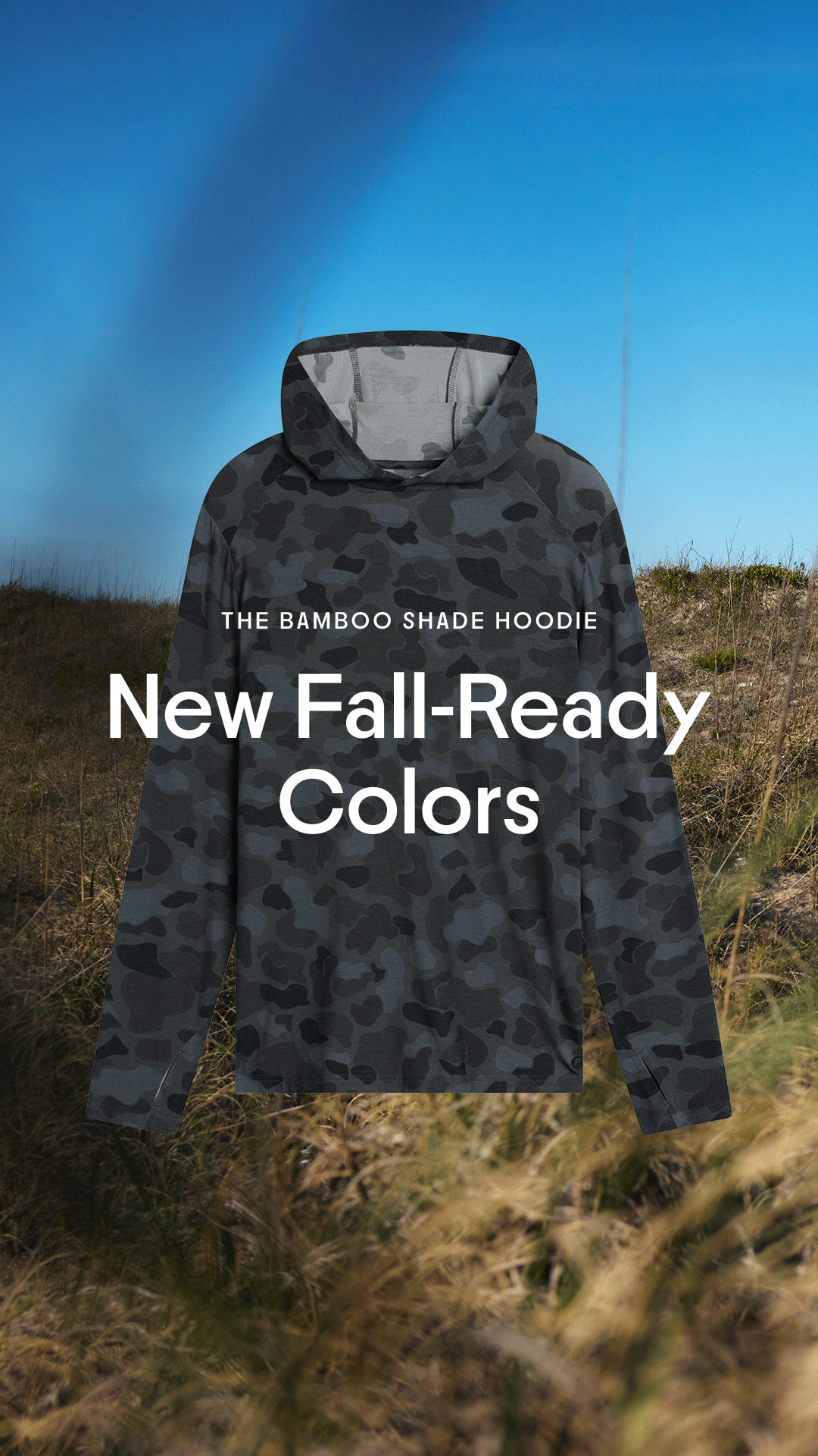 Free Fly Apparel ad: The Bamboo Shade Hoodie