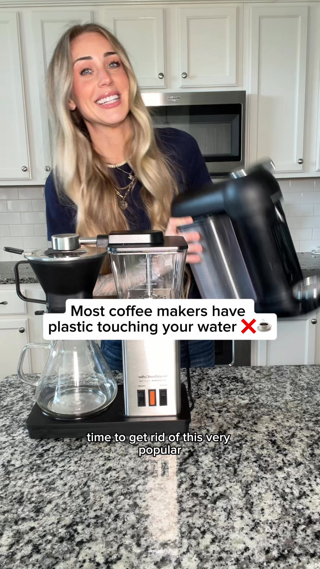 Simply Good Coffee ad: 100% Plastic-Free Brewing!