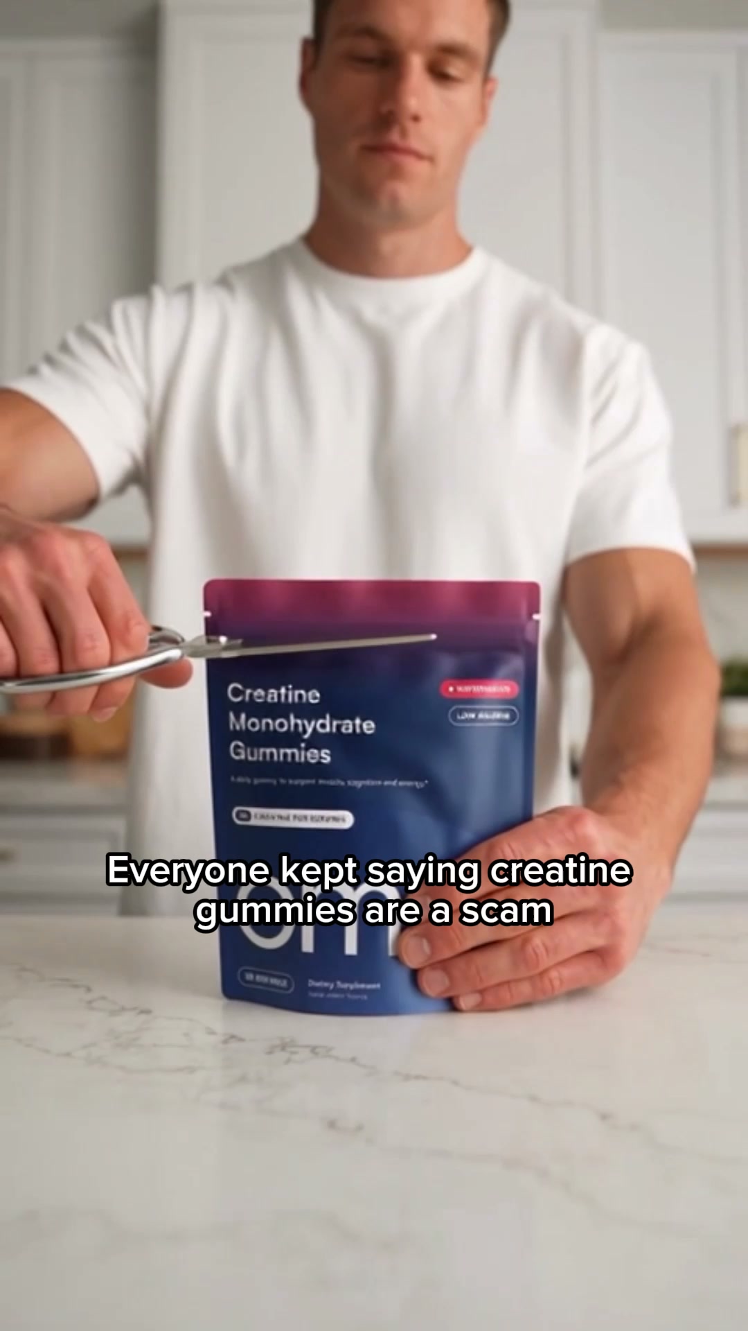 OMNI Longevity ad: Creatine Made Delicious 🍉 🍑