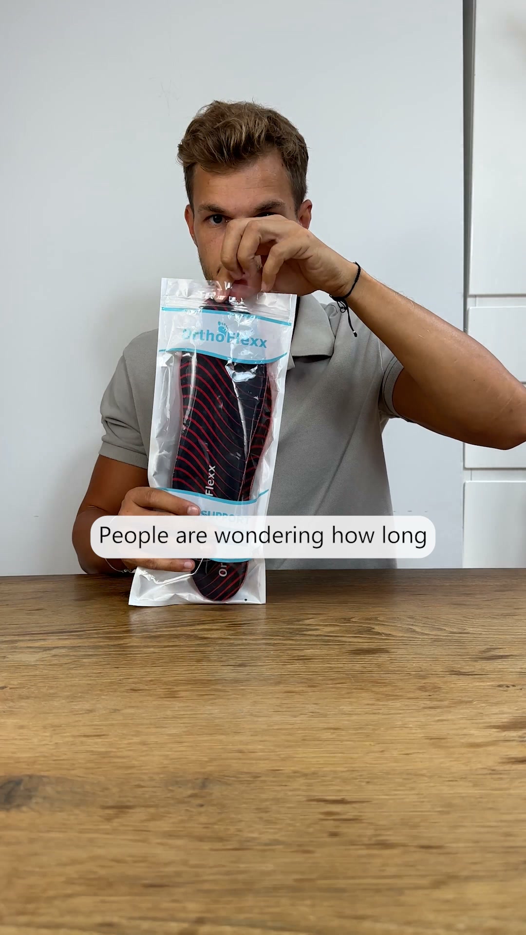 OrthoFlexx ad: Arch Support That Doesn't Collapse