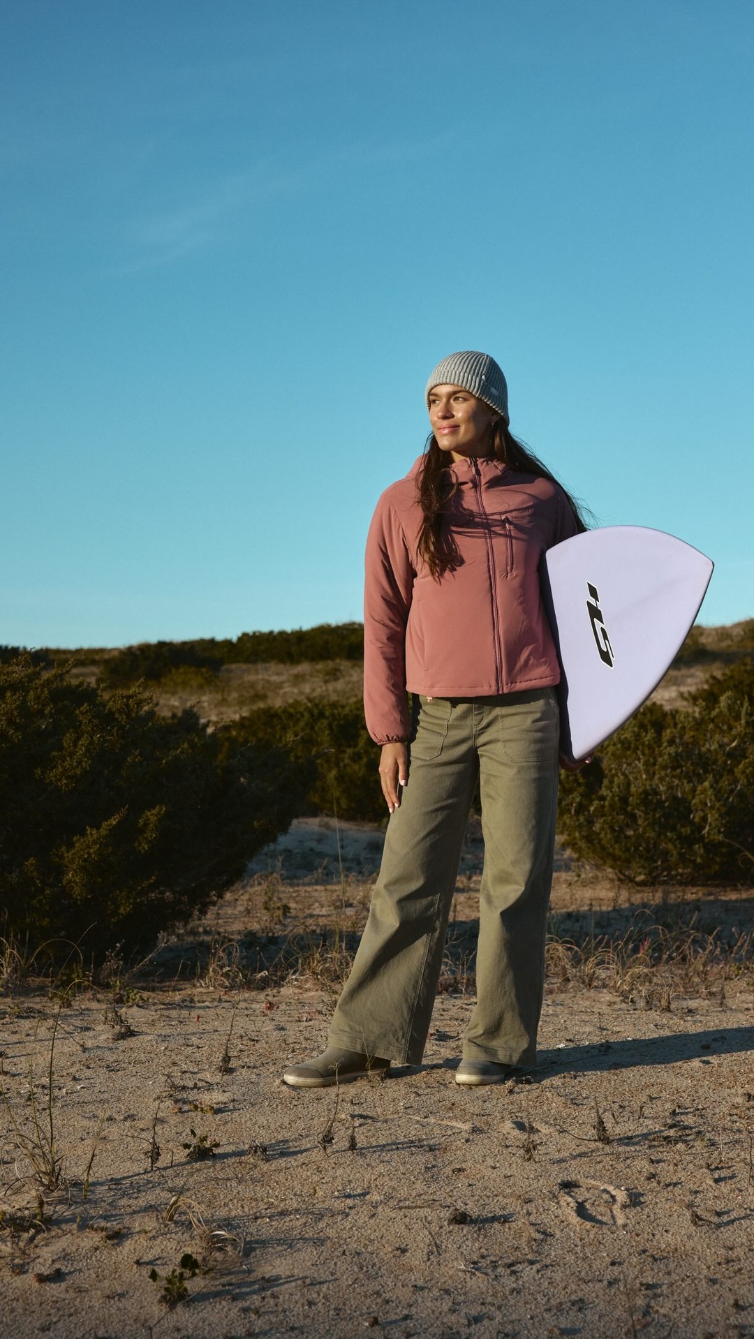 Free Fly Apparel ad: THE ALL-NEW FOLLY TWILL WIDE LEG: Your favorite pant, now available in an effortlessly cool wide-leg fit. Same wildly comfortable fabric. Sa
