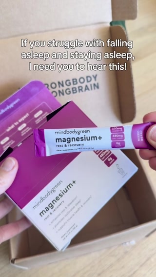 mindbodygreen ad: get the RIGHT magnesium* ✨