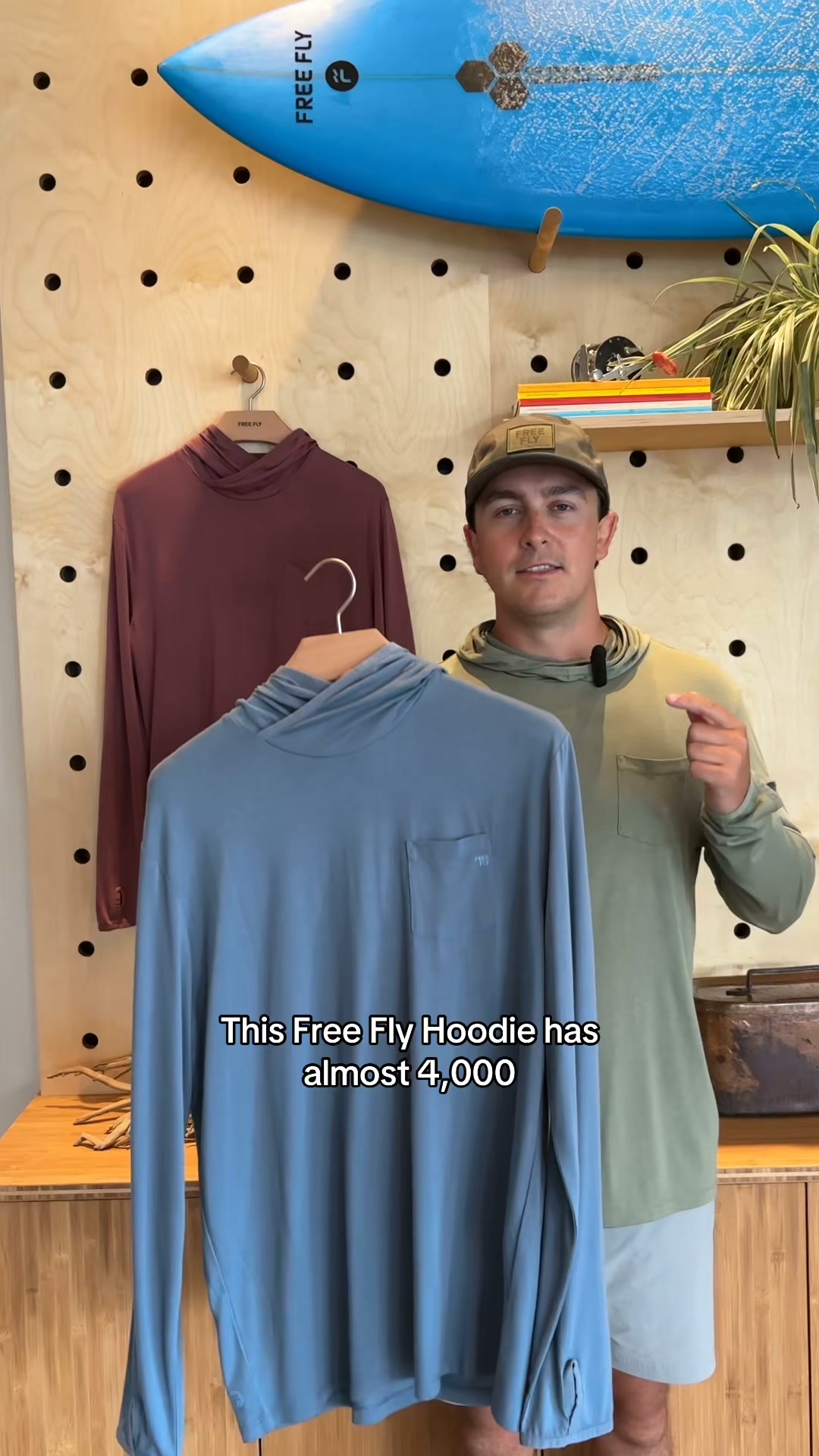 Free Fly Apparel ad: Bestselling Bamboo Lightweight Hoodie