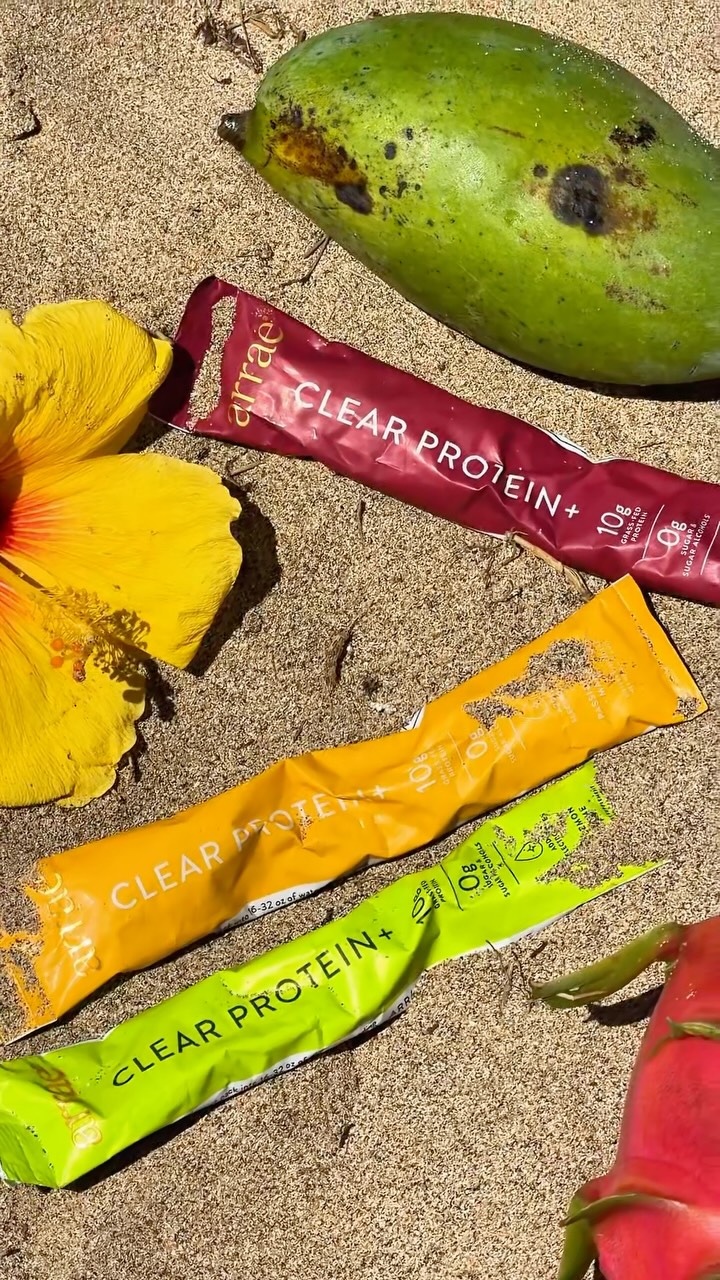 Arrae ad: Consuming collagen is ESSENTIAL if you want great skin, hair, and nails! @arrae made it easy, yummy, and hydrating with their clear protein