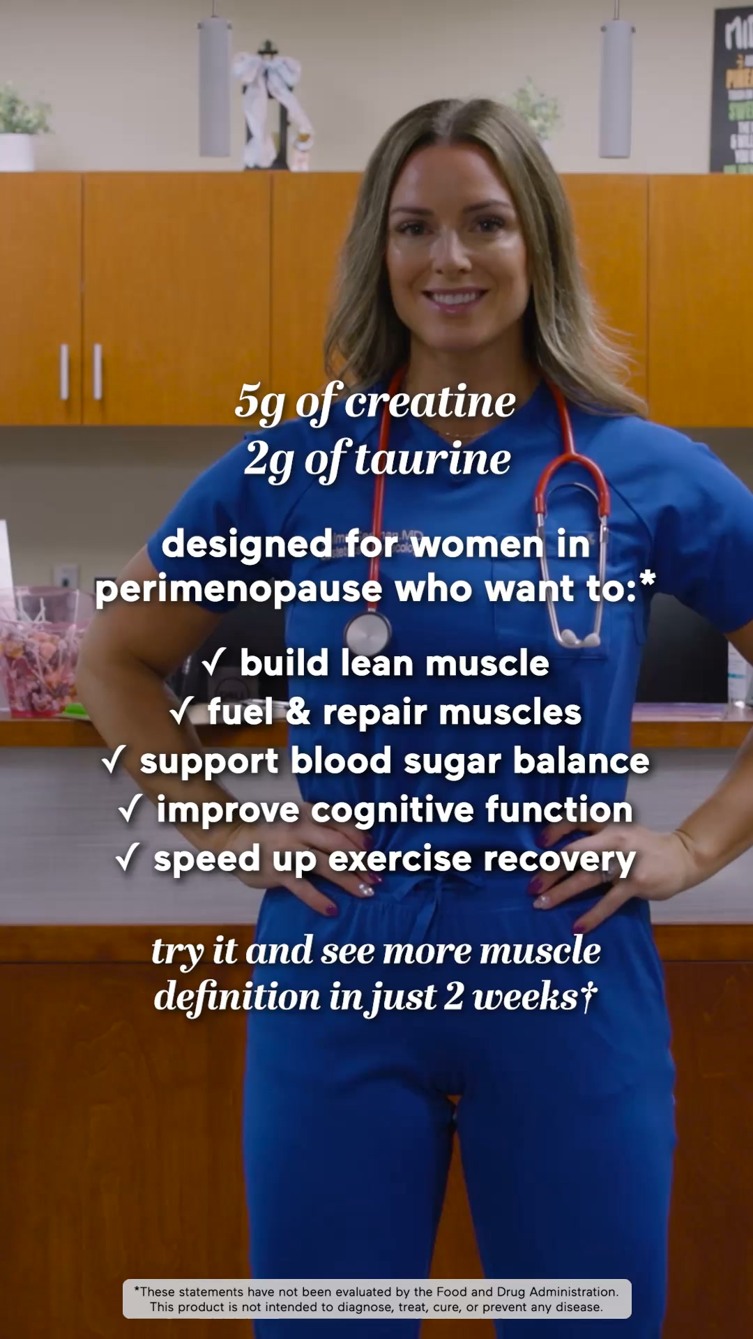 mindbodygreen ad: My secret to lean muscles* 🤫⬇️