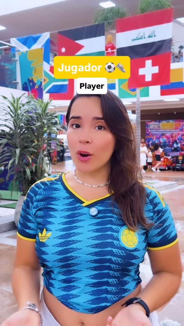 Jumpspeak ad: ⚽️ Essential football - soccer vocabulary you need this season! Want to connect with Spanish speakers during the World Cup? 🌎 Download Jump