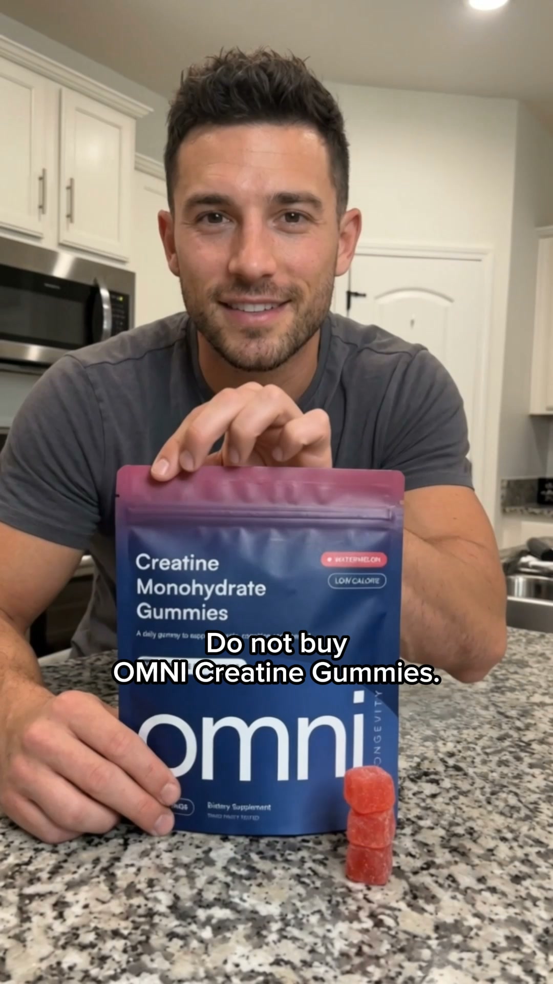 OMNI Longevity ad: Creatine Made Delicious 🍉 🍑