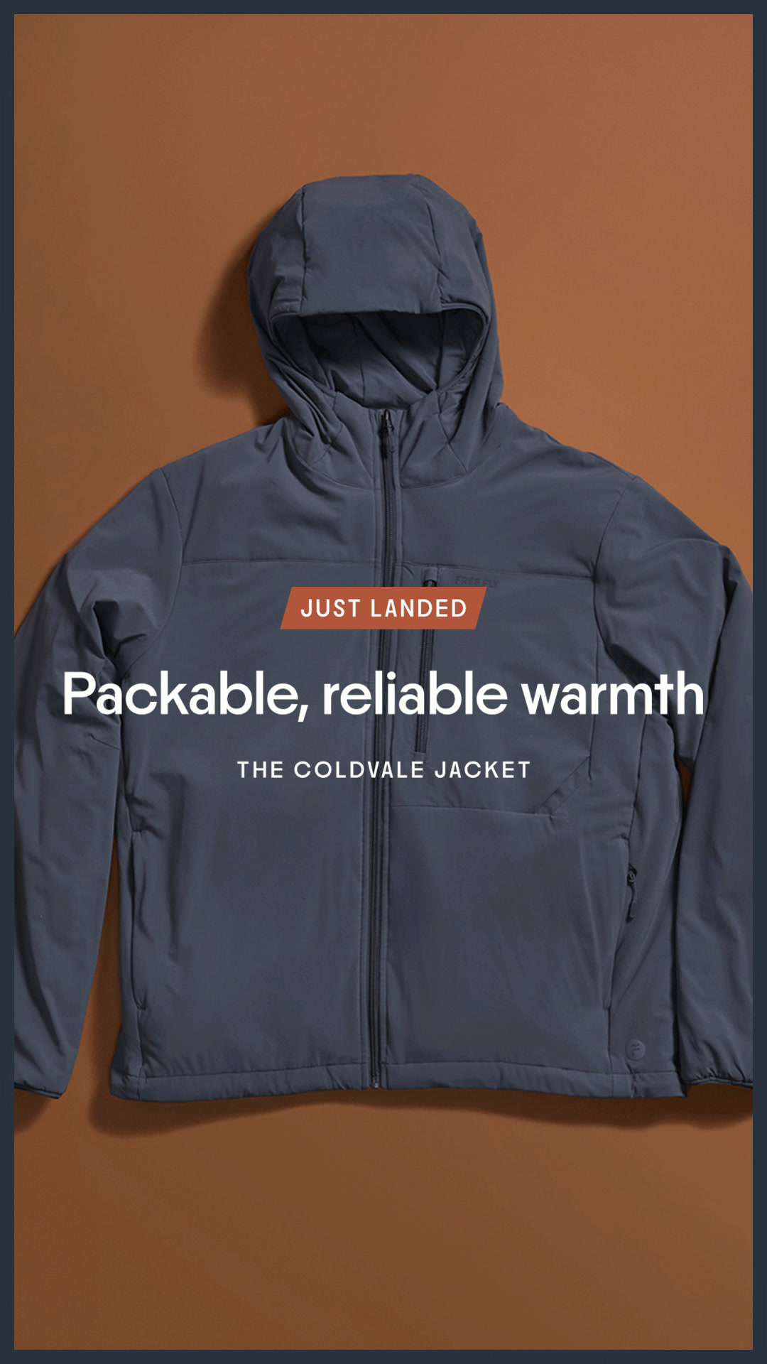Free Fly Apparel ad: Packable Warmth to Adventure Out