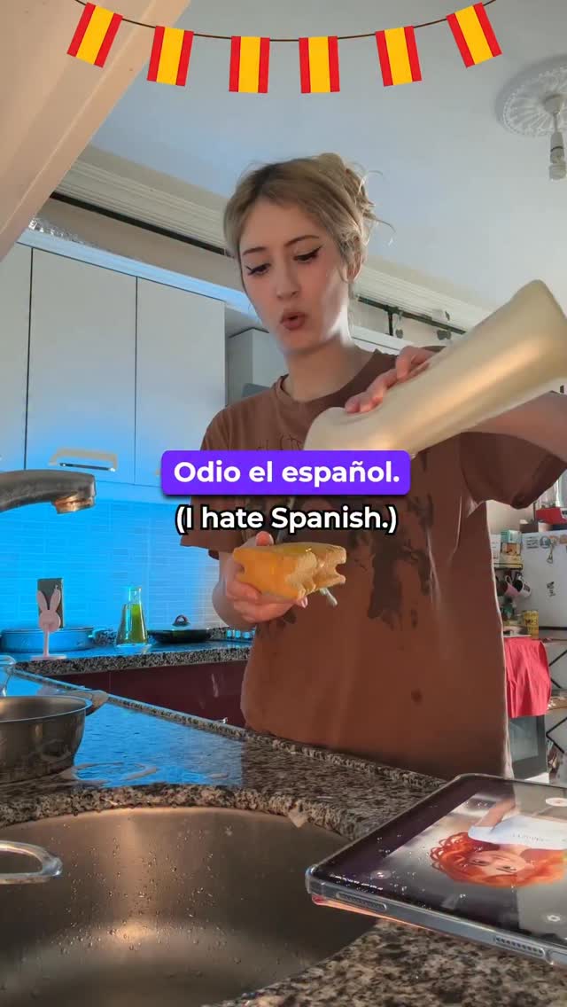 Praktika ad: Sin trabajo ❌ Desempleado ✅ #spanish #learnspanish #usa