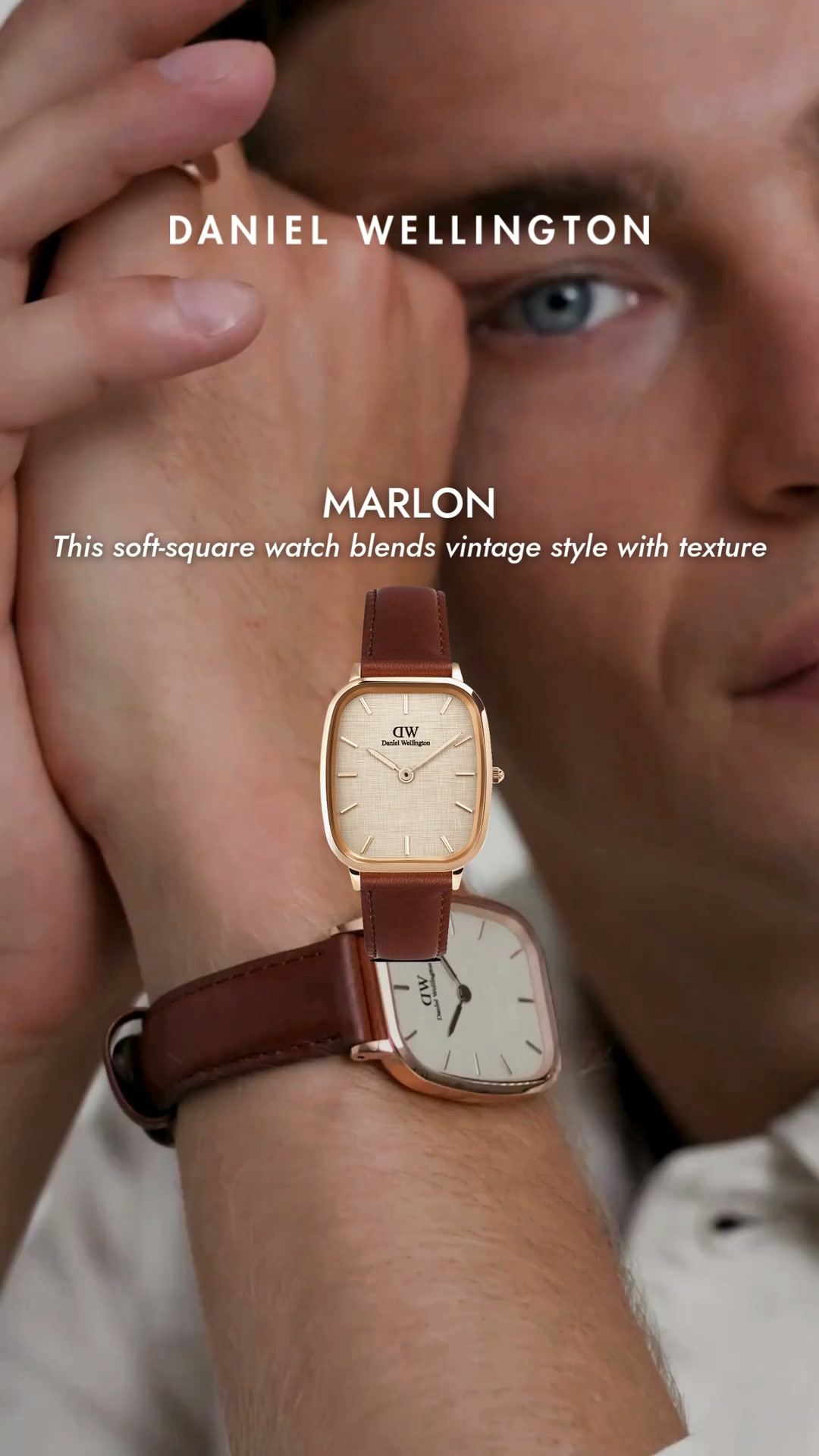Daniel Wellington ad: Classic, with a mintage edge.
