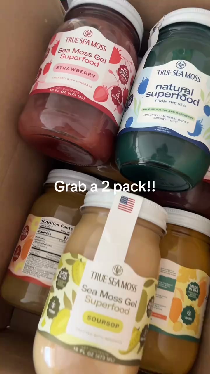 True Sea Moss Health ad: Nature's Finest Superfood: Up to 40% Off + Free Gift