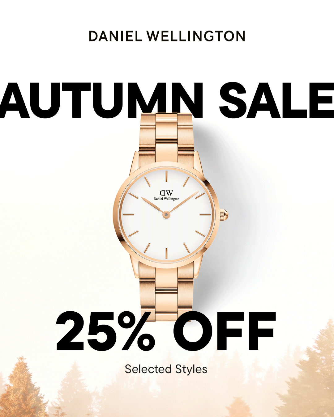 Daniel Wellington ad: A New Season, A New Look