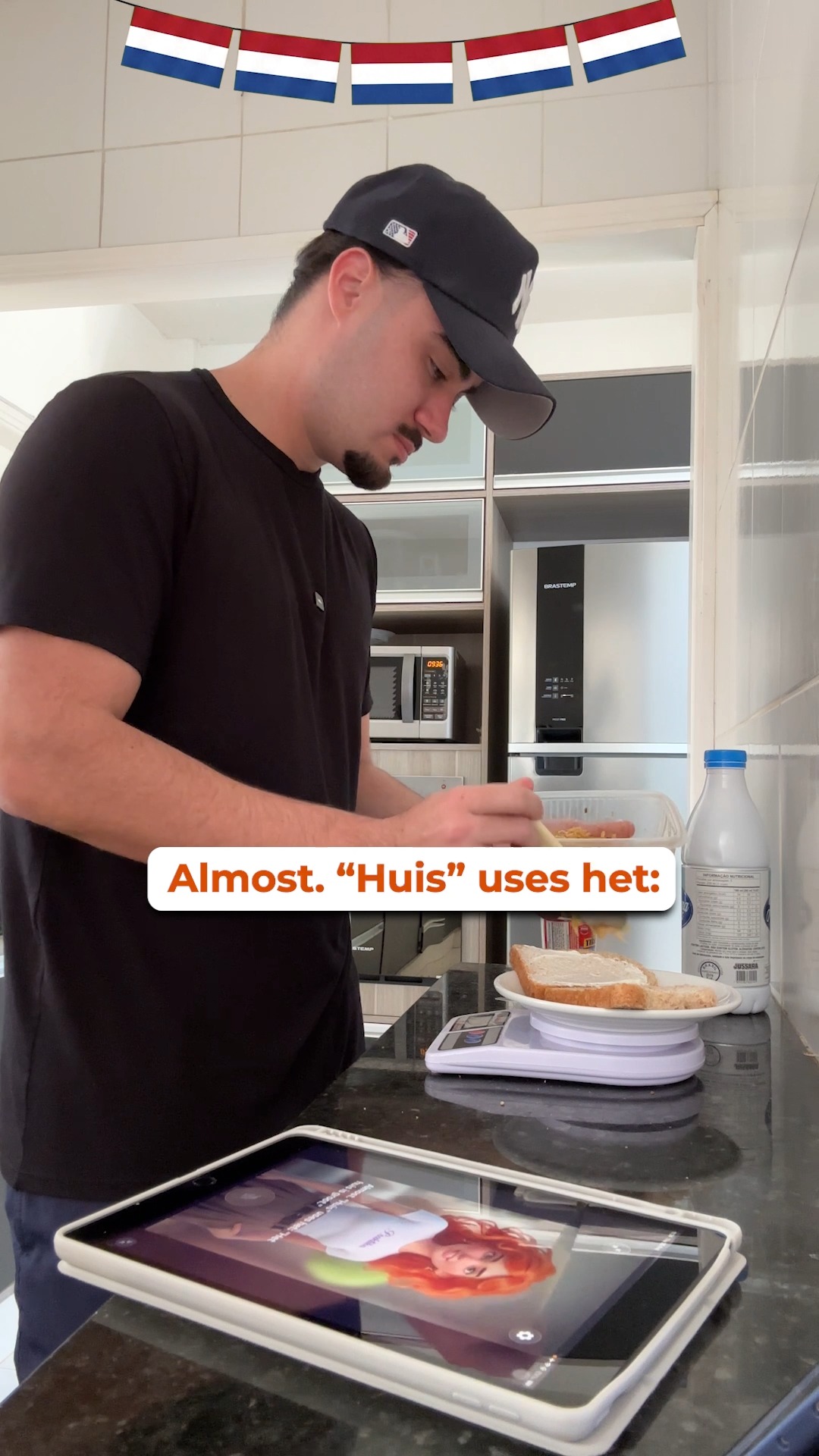 Praktika ad: Learn Dutch on the Praktika app