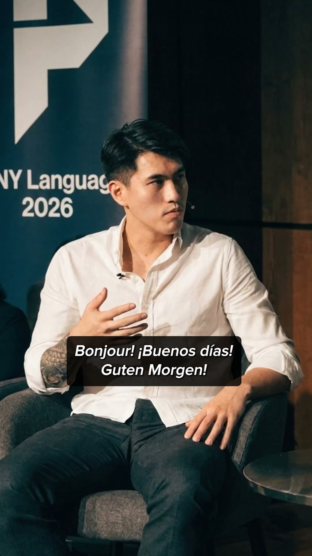 Jumpspeak ad: From Zero To Bilingual In 90 Days.