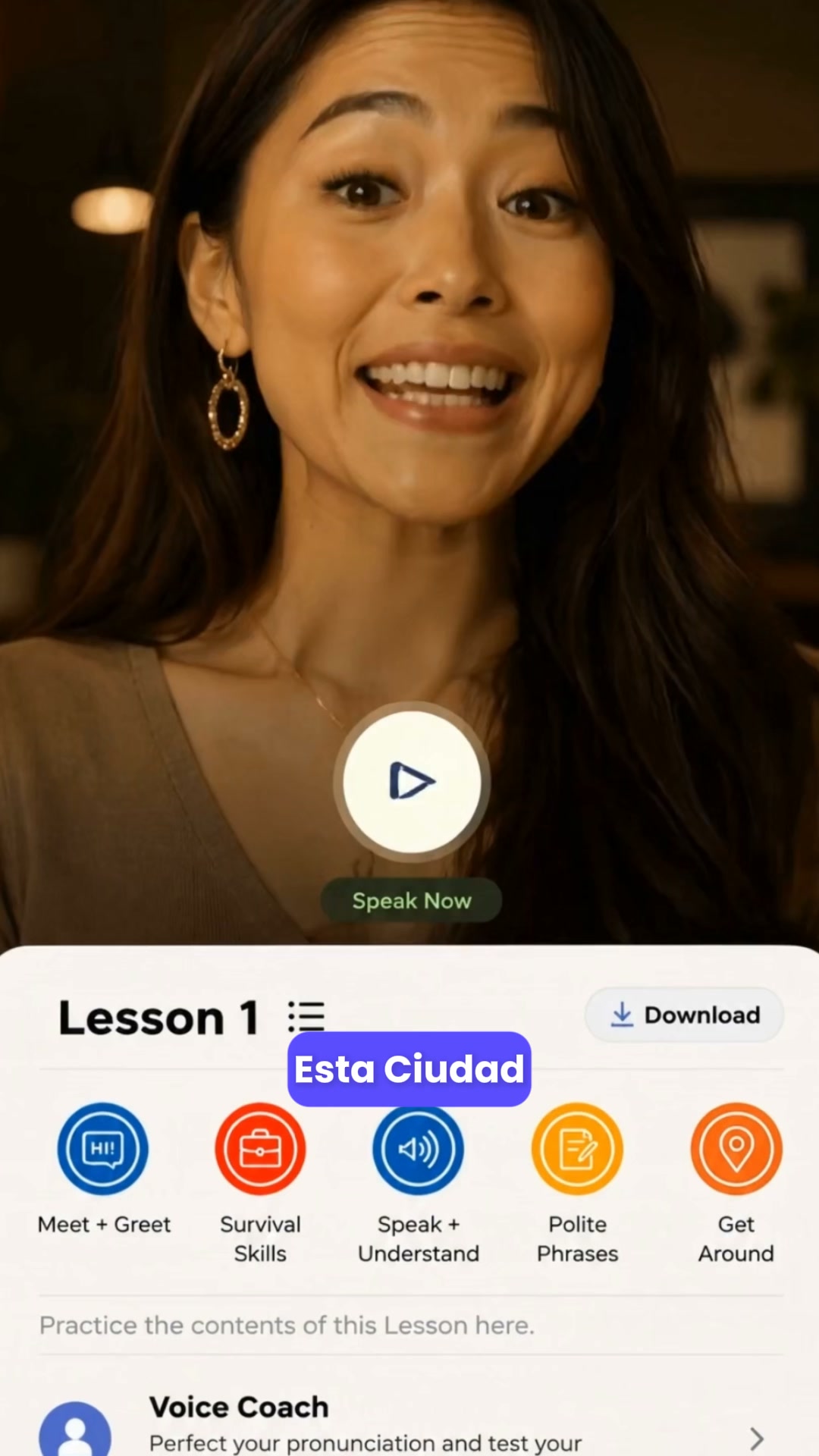 Jumpspeak ad: From Zero To Bilingual In 90 Days.
