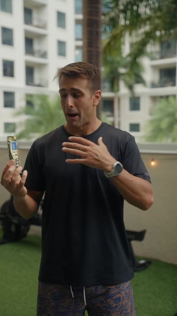 David Protein ad: 28g of Protein. 150 Calories. 0g of Sugar.