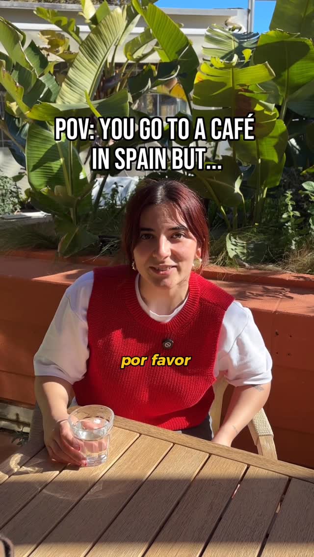 Jumpspeak ad: 🇪🇸 YO SOLO QUERÍA UN CAFÉ Y HUEVOS 😭 Y en este momento entiendes que aprender español no es solo estudiar gramática, también tienes que r