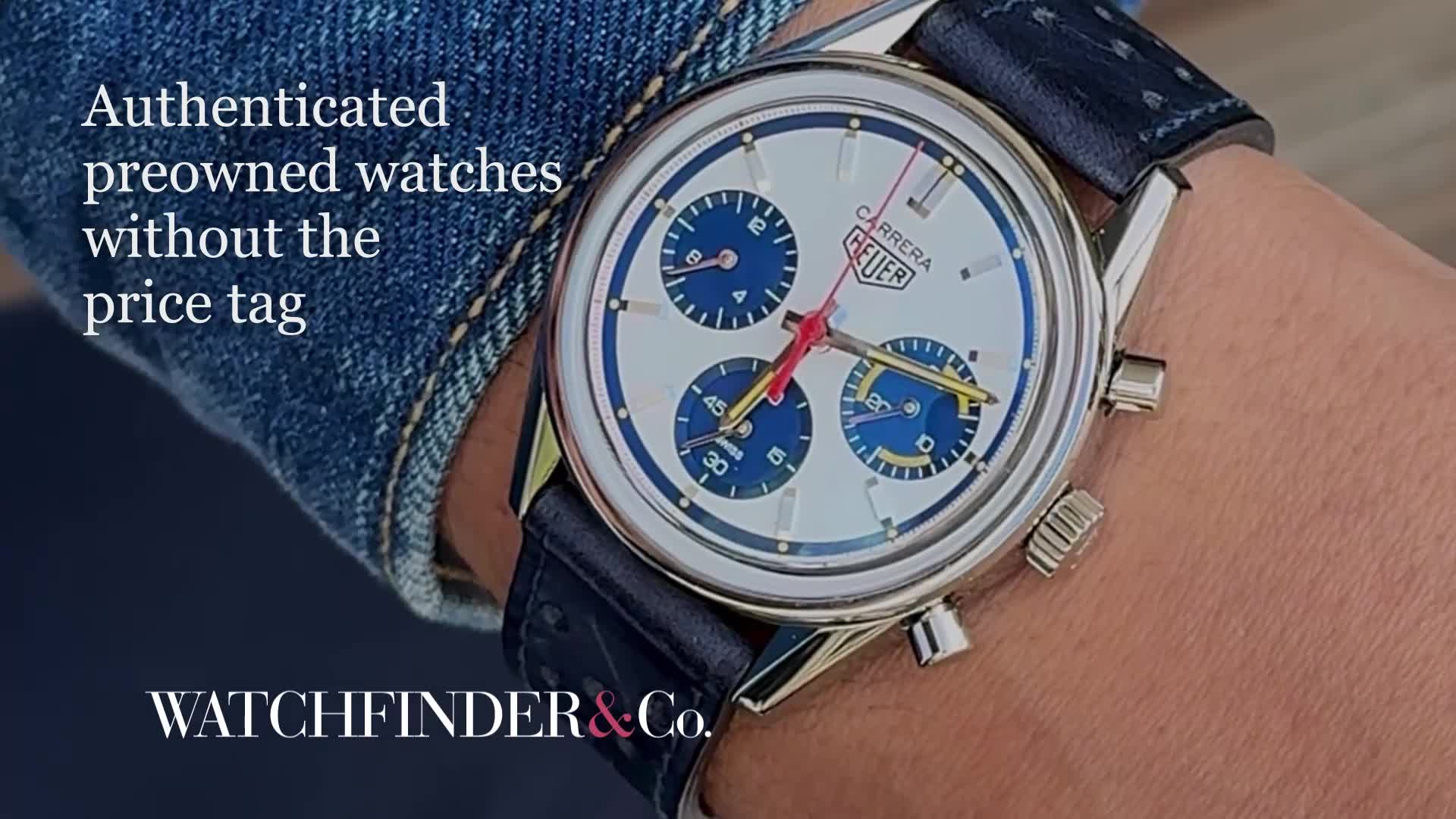 Watchfinder ad: Shop with confidence