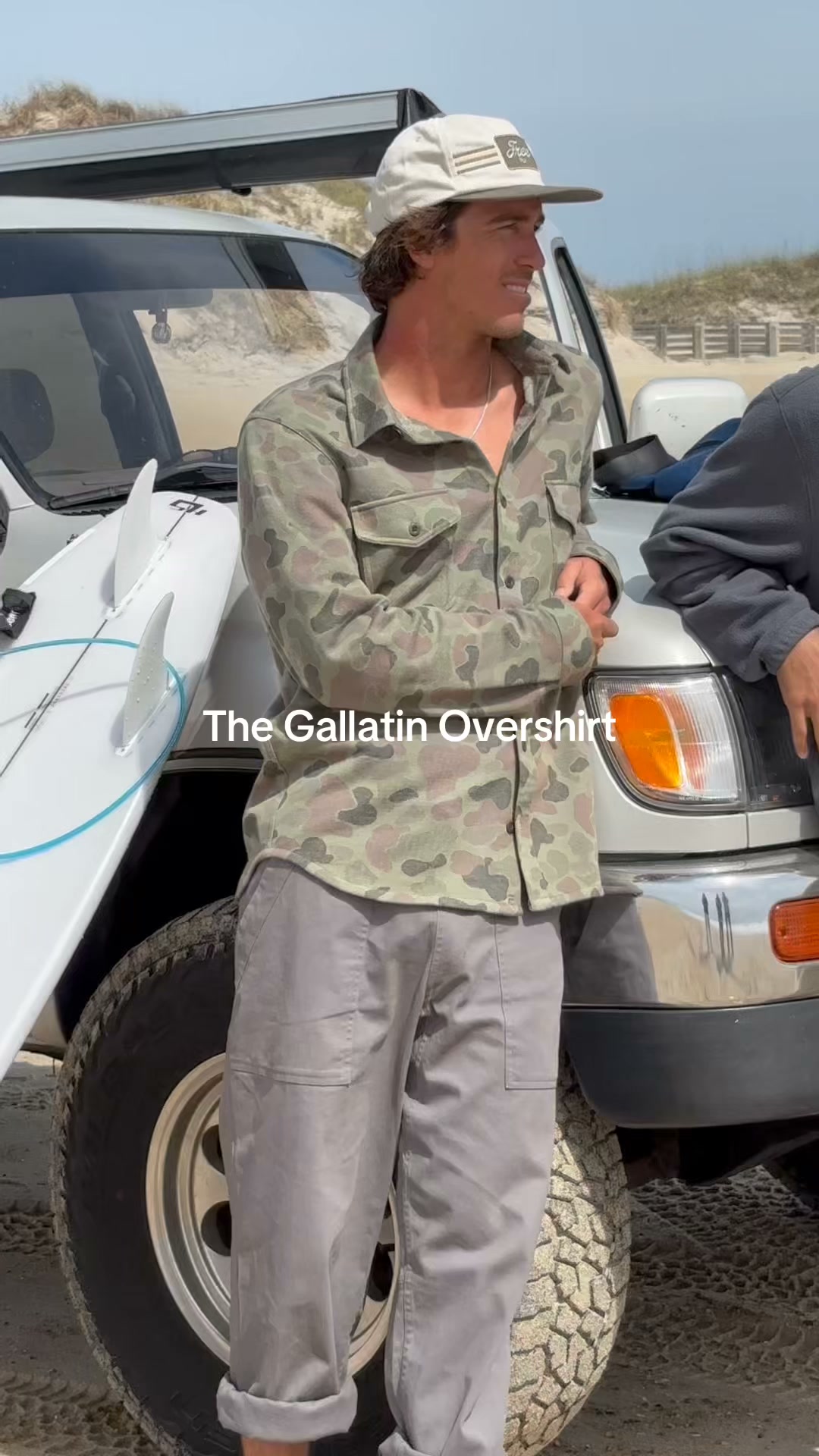 Free Fly Apparel ad: Men's Gallatin Overshirt