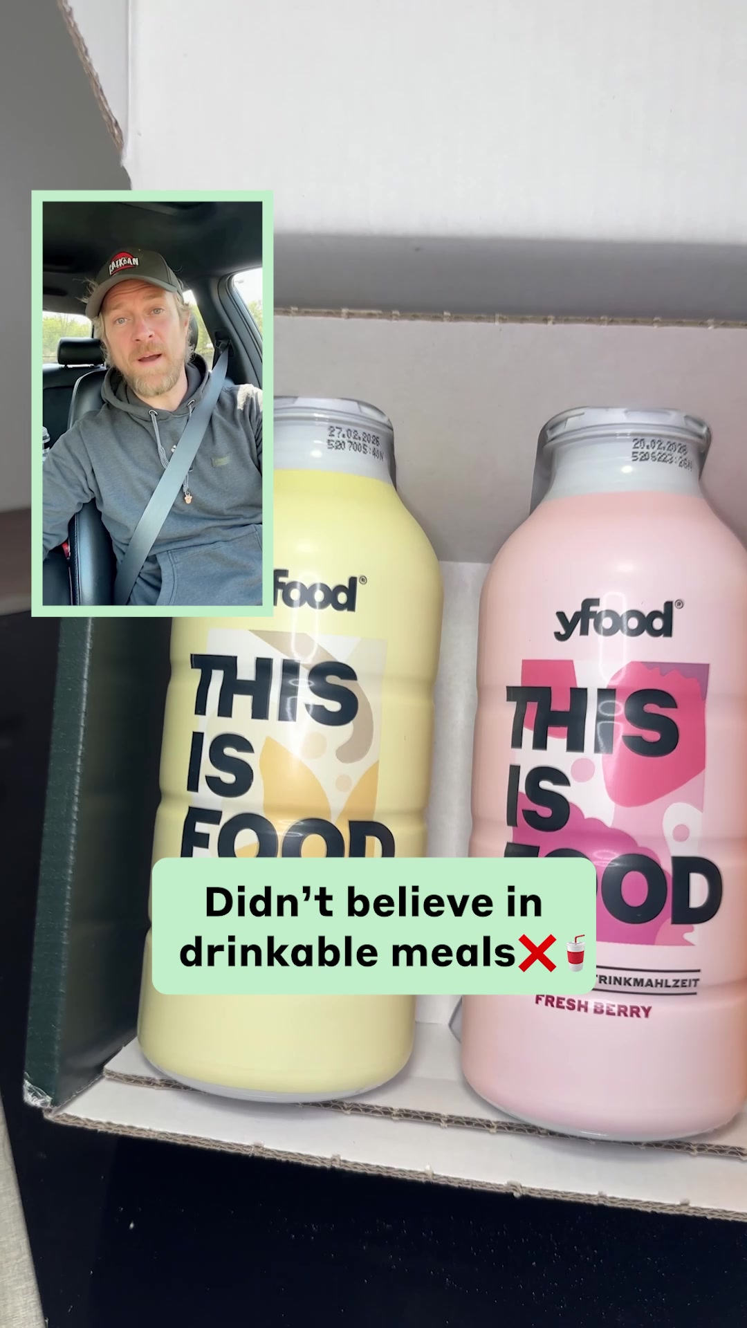 yfood ad: 👉 5 drinks for £15.95