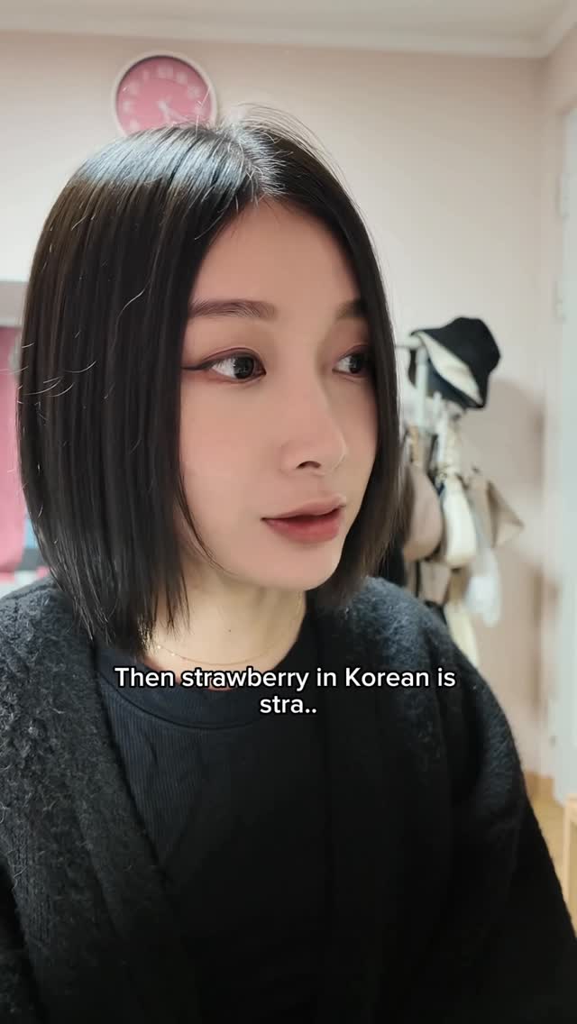 Jumpspeak ad: Ddalgi is masisseo 🍓 Learn Korean with @jumpspeak ✨ #korean #koreanlearning #learnkorean #studykorean #koreangirl