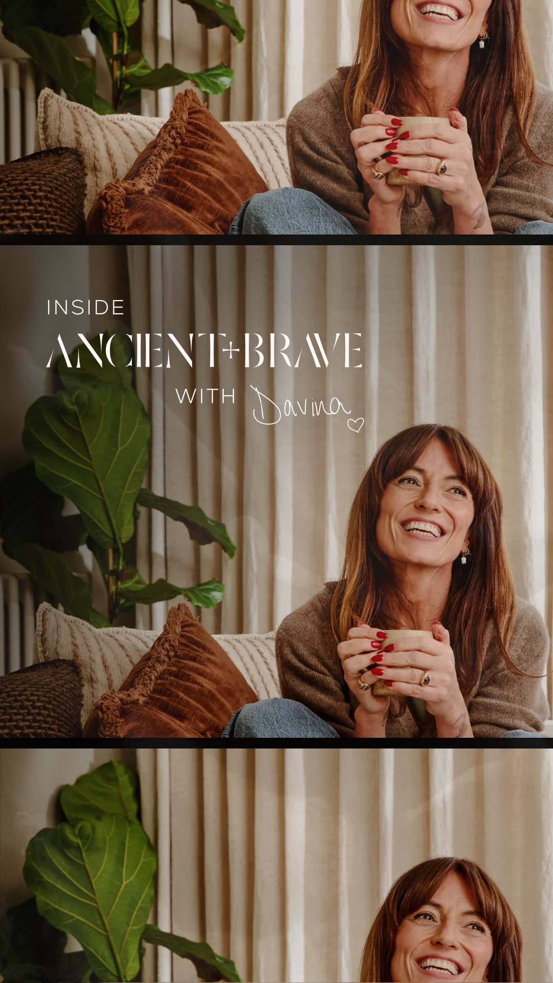 Ancient + Brave ad: Go behind the scenes at Ancient + Brave with @davinamccall ✨ In a space that’s becoming ever more crowded and harder to navigate, knowing wh