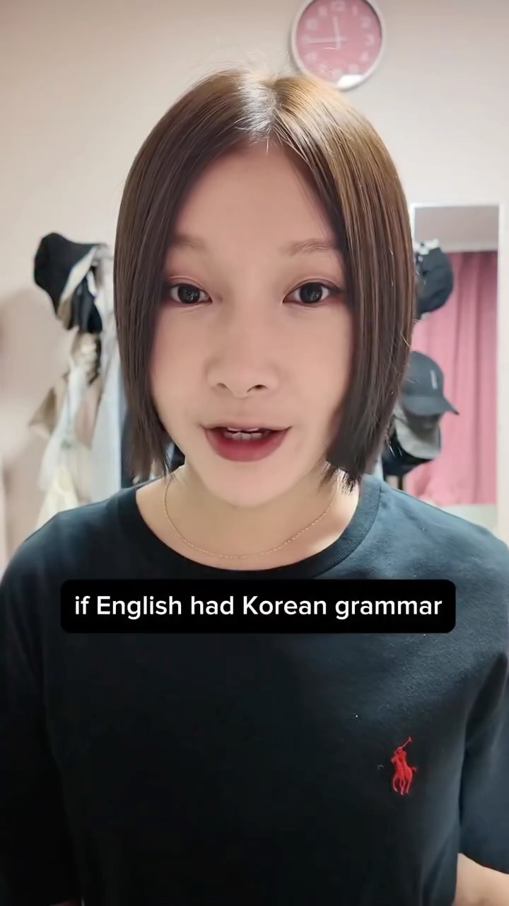 Jumpspeak ad: If English had Korean grammar Learn Korean with @jumpspeak ✨ Link in my bio! Use my code: CINDY #korean #koreanlearning #learnkorean #studyk