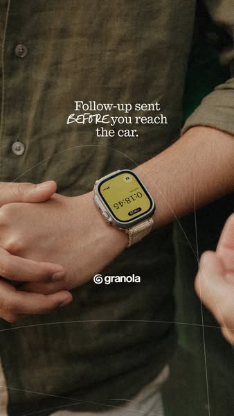 Granola ad: The AI notepad for meetings