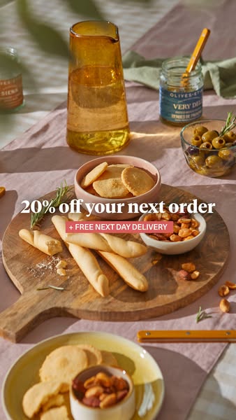 Bloom & Wild ad: 20% off your next order