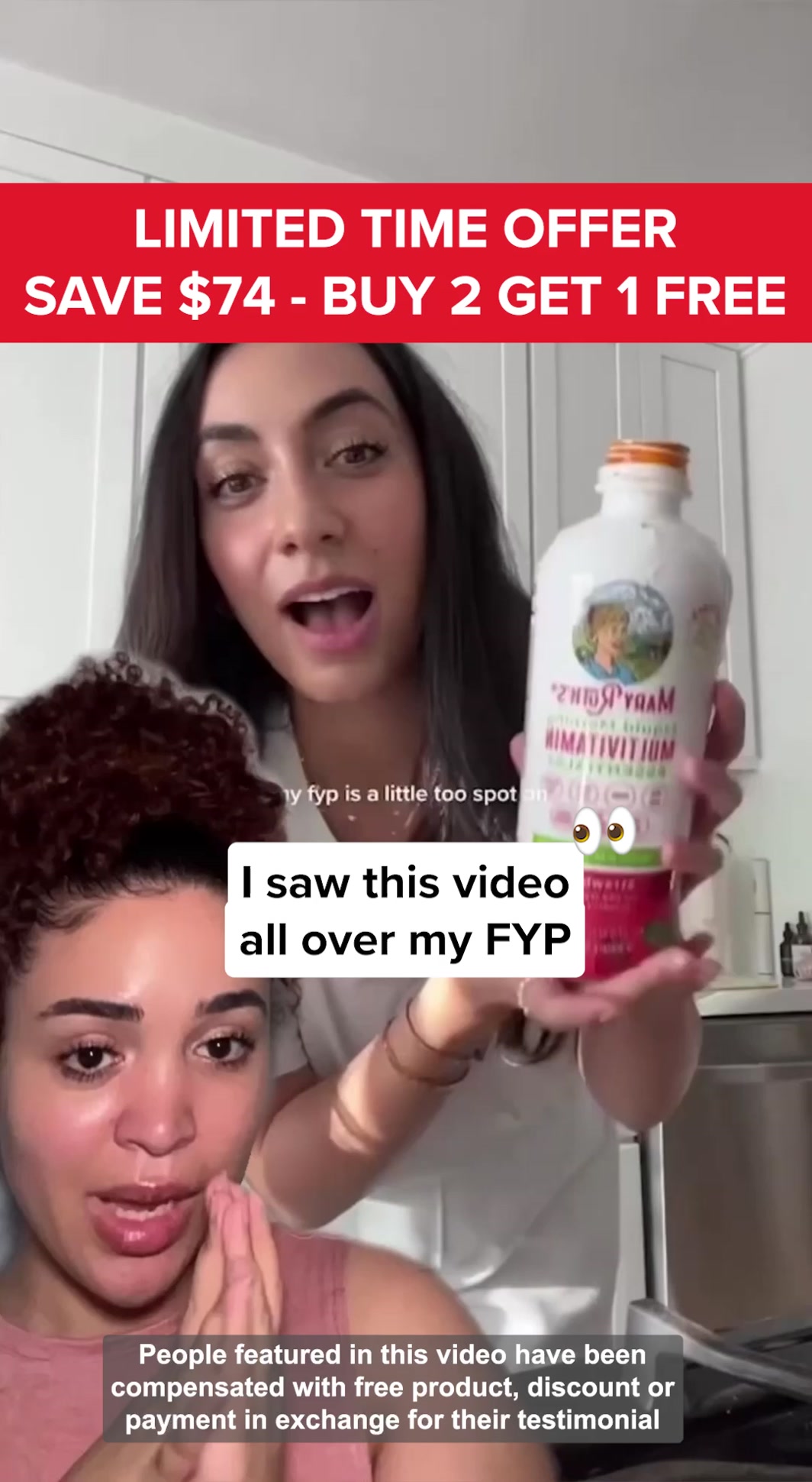 MaryRuth's ad: Get THREE for the price of TWO