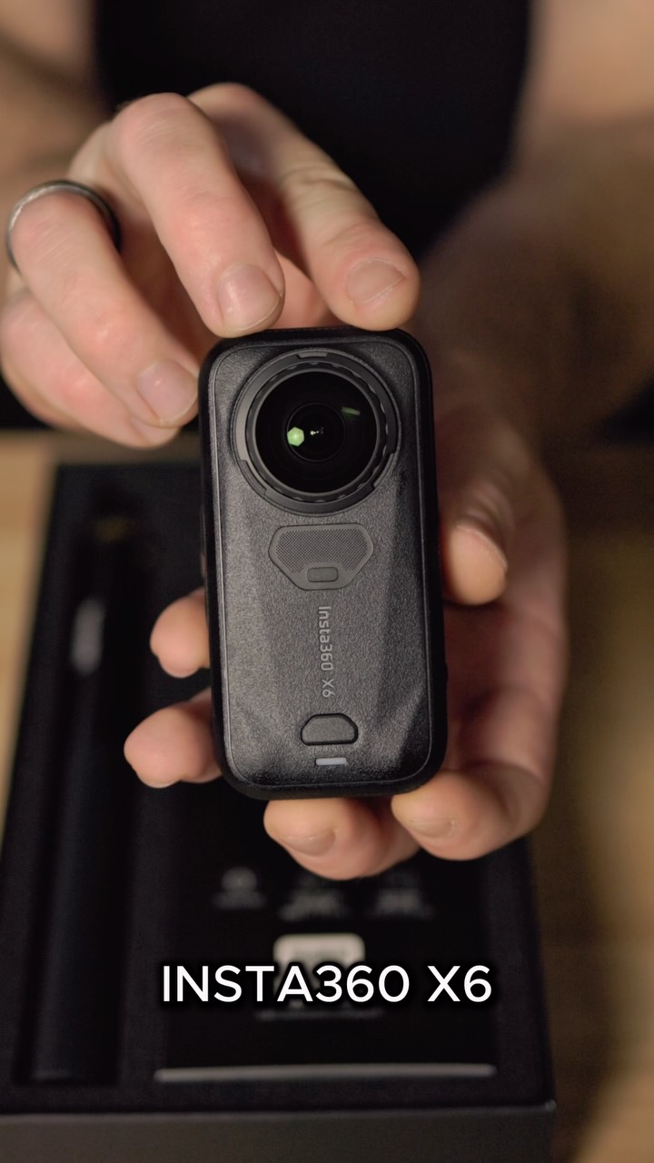 Insta360 ad: The insta360 X6 is finally here!!! Free gift: dual replacement lens kit for the first 5 insta360 X6 orders! 🎁 Link in bio & use our code: N