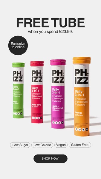 Phizz ad: FREE DELIVERY WITH YOUR ORDER 🚚