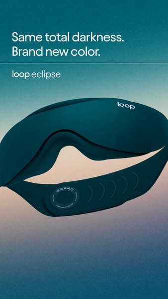 Loop ad: New: Loop Eclipse in teal