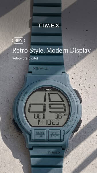 Timex ad: Retro Reimagined